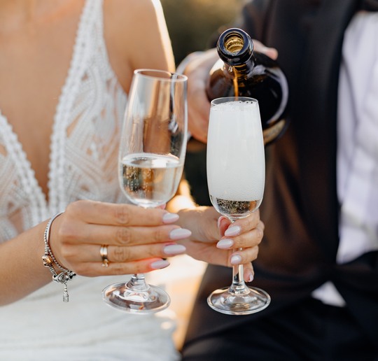 Veranstaltungsraum für Hochzeitsessen