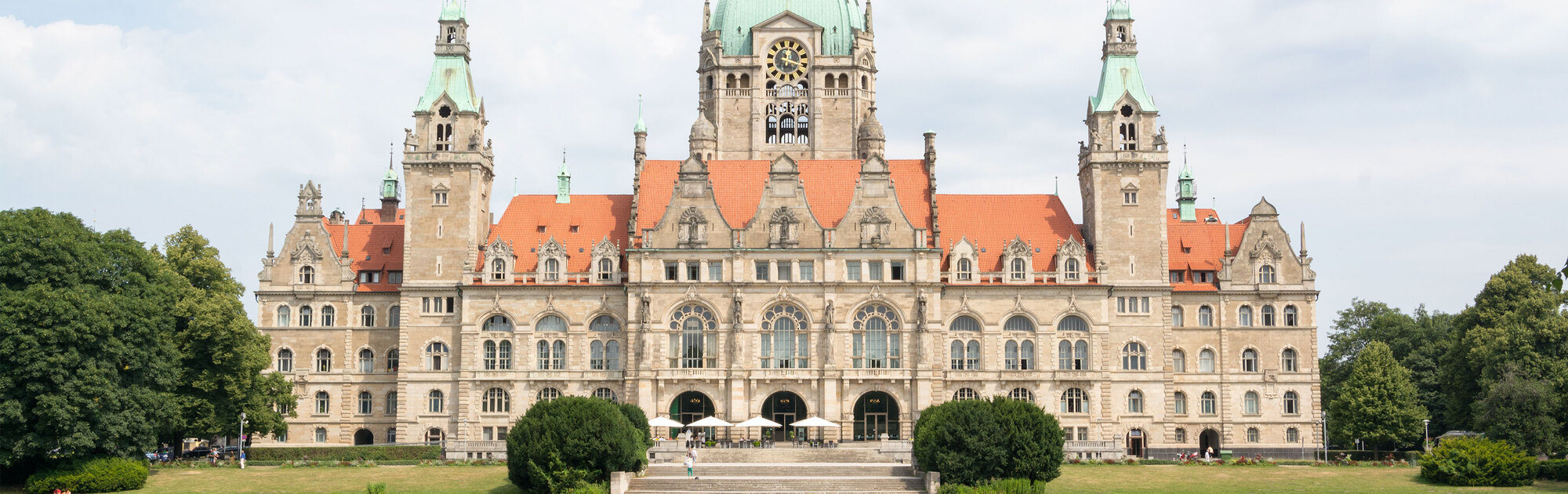 Das neue Rathaus in Hannover