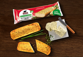 BLOCK HOUSE Brot Kräuterbutter Art
