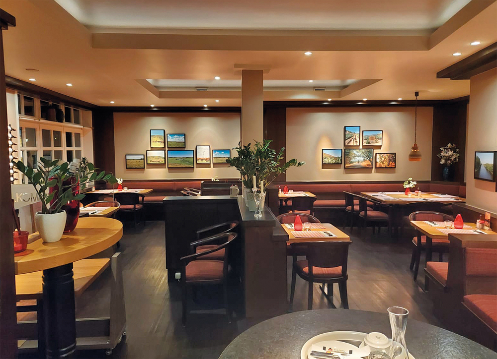 Der Innenraum des Gasthaus Block Restaurants