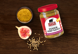 Feigen Senf-Sauce