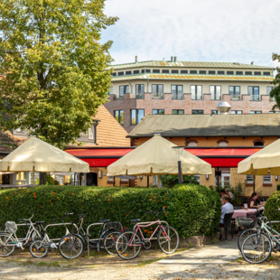 BLOCK HOUSE Berlin Zehlendorf Aussenansicht des BLOCK HOUSE Restaurants Zehlendorf in Berlin.